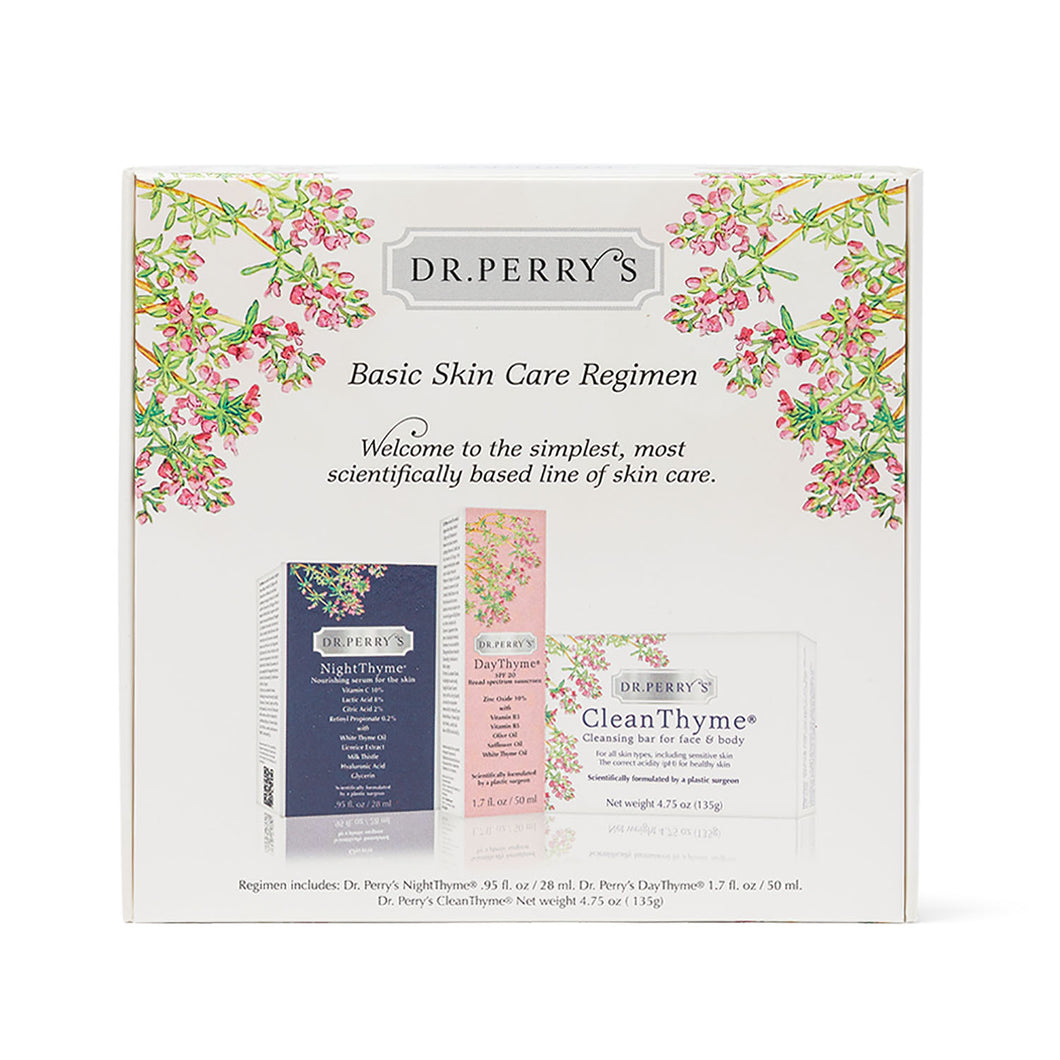 Dr. Perry's Basic Skin Care Regimen